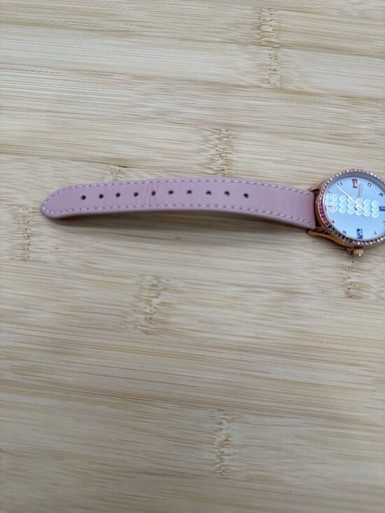 Timex Women Dress TW2V76800JI Rainbow Crystals 32mm Pink Leather Watch main image 8